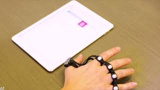 Bluetooth keyboard │wireless keyboard│ Tap Keyboard
This wearable turns your fingers into a Bluetooth keyboard
Tap offers a new way to hammer out text messages and emails on your phone.
Tap that allows me to type on any surface using my hands.
represents an unorthodox alternative to the tiny virtual keyboard on your iPhone or Android smartphone. It also has potential as a method for navigating your way through a virtual reality world, which requires you to wear a headset that blocks your vision. The company says the product has applications in the accessibility field, offering the vision impaired a speedier way of composing messages.
Source:https://www.cnet.com/news/this-wearable-tap-turns-your-fingers-into-a-bluetooth-keyboard/ Bluetooth keyboard │wireless keyboard│ Tap Keyboard