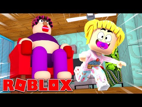 Roblox Baby Kira Escape Grandma S House Obby Youtube
