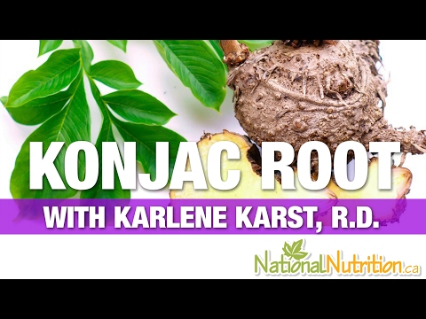 Konjac Root Dietary Fibre Weight Loss Support - Professional Supplement Review | National Nutrition