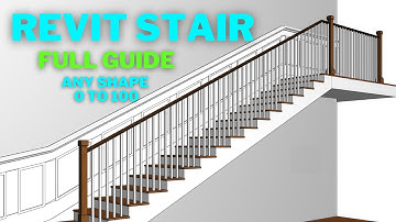 Revit Stair Tutorial  : Step By Step Guide