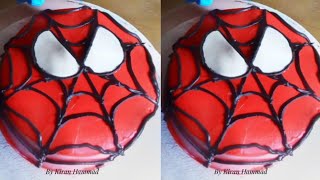 Spiderman cake design for birthday | Spiderman cake design 2023 | Spiderman cake tutorial