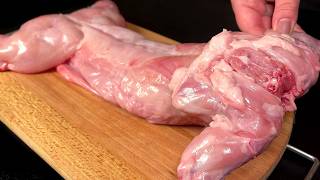 🔥 Everyone should know how to cook delicious, tender rabbit meat! A recipe from a chef in France