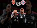 Arsenal vs Bayern Munchen 2-10 UCL 2017/18 🔥#shorts #youtube