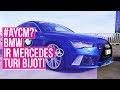 Aycm bmw ir mercedes turi bijoti 1008 ag 1300 nm audi rs 7