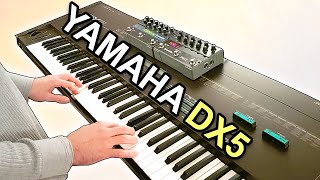 YAMAHA DX5 Synthesizer - Ambient Soundscape w/ Eventide Timefactor & Space