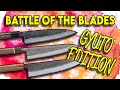 Battle of the blades  gyuto 210mm  ittetsu hatsukokoro shiro kamo
