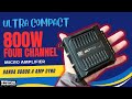 Can This TINY 4ch Car Audio Amp Really Do 800 watts?