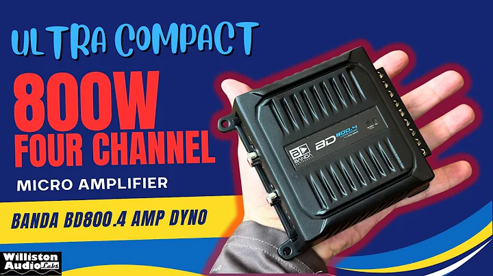 Can This TINY 4ch Car Audio Amp Really Do 800 watts?