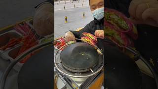 Pink Pancake | Chinese Street Food ?| streetfood recipes foodie foodlover shorts