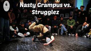 Final. Nasty Grampus (Knuckle, Ouki) vs. Strugglez (Hibiki, Showski).