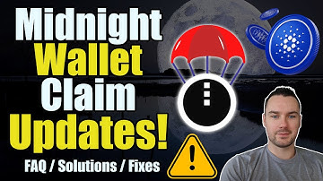 Midnight Token Airdrop UPDATEs For Ledger, Trezor, Daedalus, Lace & More (ADA, BTC, XRP)