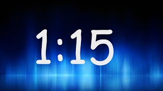 1:15 Minutes Timer / Countdown from 1min 15sec