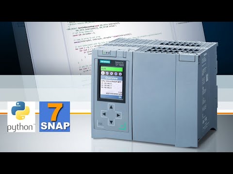 Python PLC Siemens Communication using Snap7 Protocol