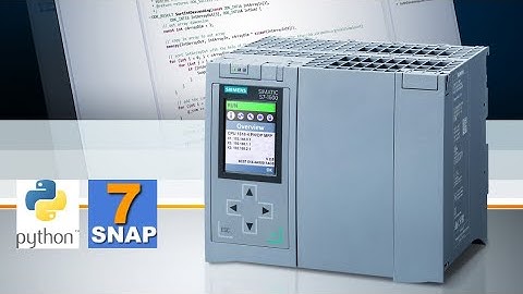 Python PLC Siemens Communication using Snap7 Protocol