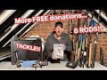 ALL THIS FISHING TACKLE WAS FREE !