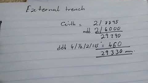 Calculating the girth of the plan