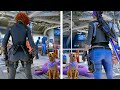 All Avengers Super Reaction To Pet Lucky Dog in Marvel's Avenger Hawkeye DLC