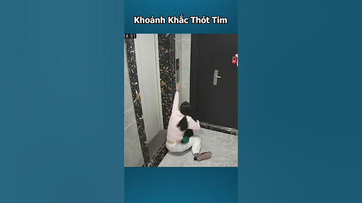 Khoảnh khắc sinh tử trước cửa thang máy!!