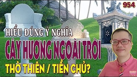 Văn khấn Mẫu bàn thiên ngoài trời