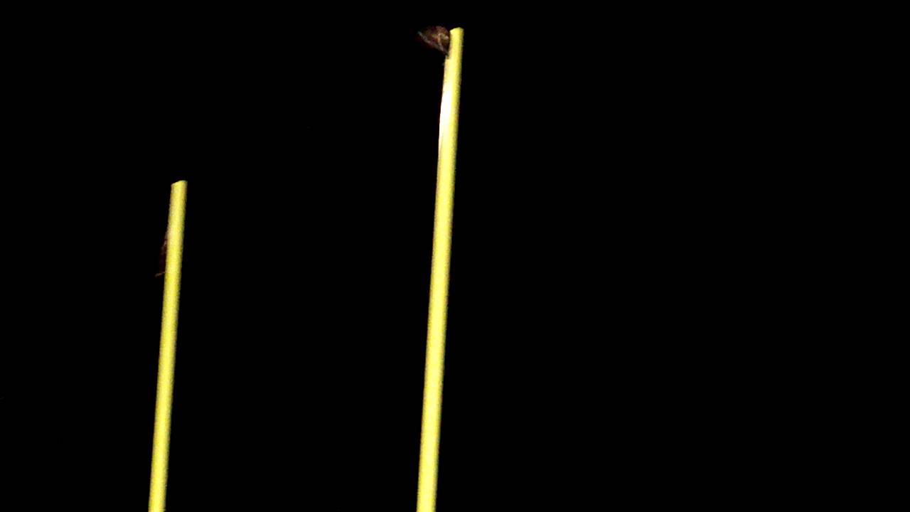 VCHS football 2012 McInerny extra point hits upright YouTube