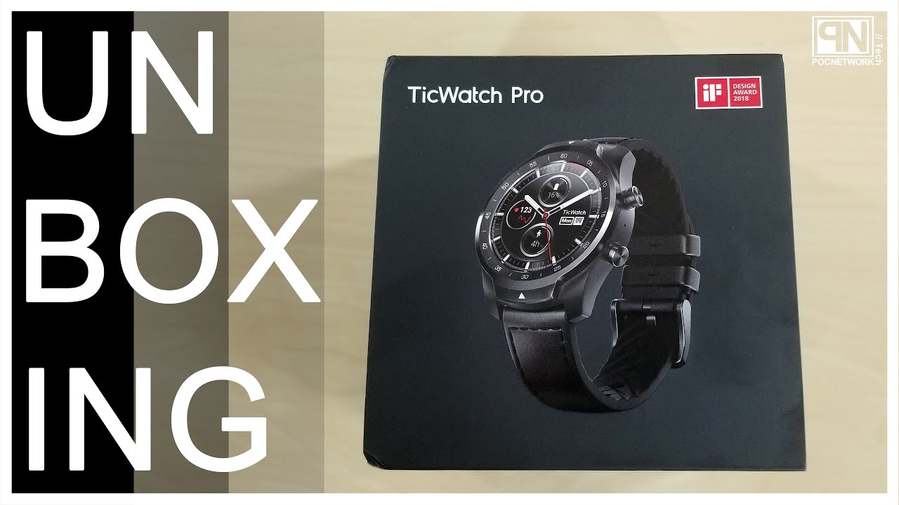 TicWatch Pro 5 Sandstone Edition Unboxing 