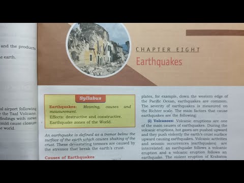 earthquake case study class 9