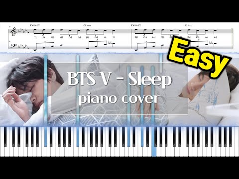 Sleep  (Easy Version) - BTS V (방탄소년단 뷔)