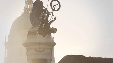 BMX Trick: Drew Bezanson Barrel roll barspin