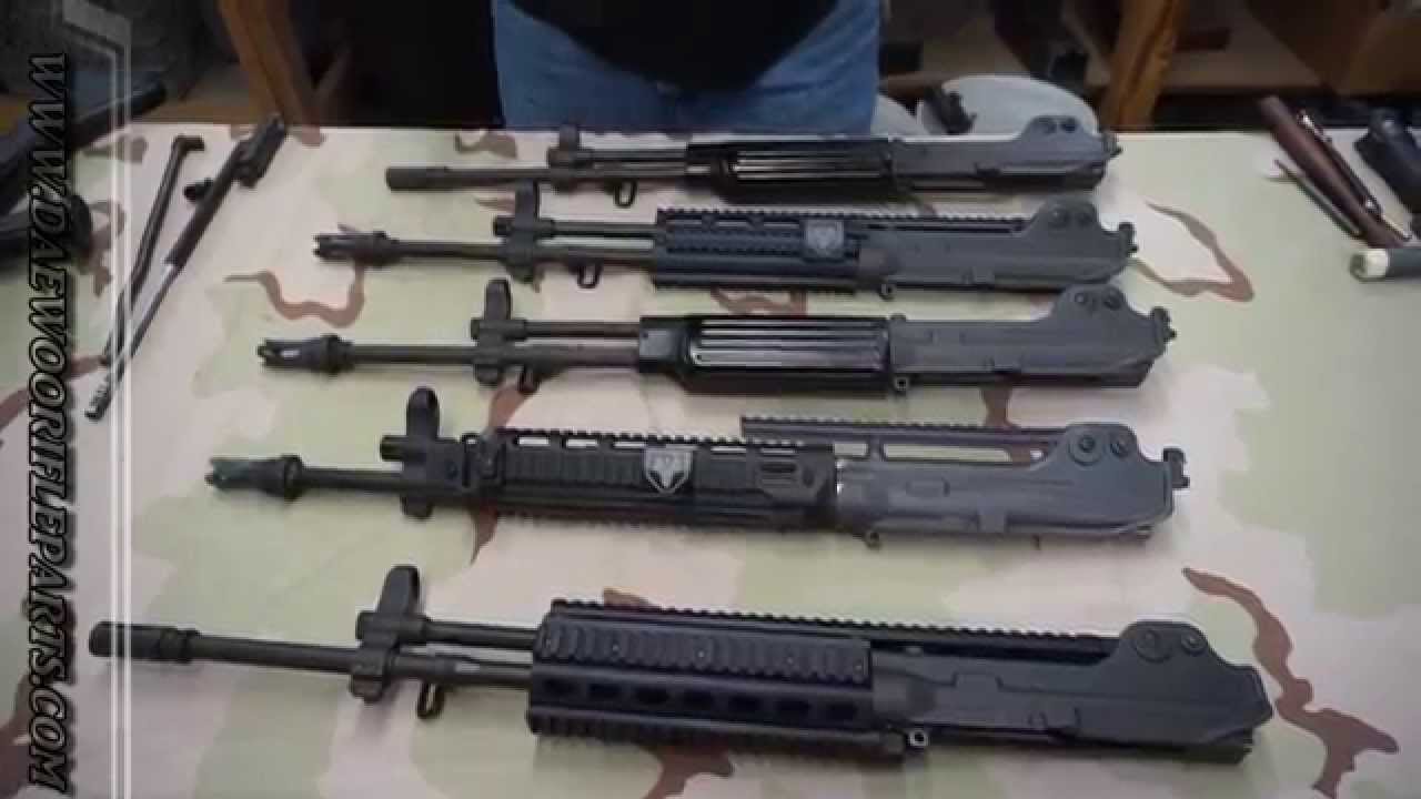 Daewoo Rifle Upper Receiver Variations presented by Daewoo Rifle Parts