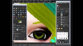 Redrawing IMVU Eyes GIMP Tutoria