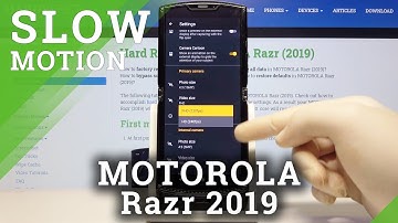 How to Change Slow Motion Resolution in MOTOROLA Razr (2019) – Change Slow Motion Quality
