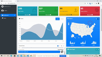 Angular 10 Adminlte 3 Admin Dashboard Working Demo