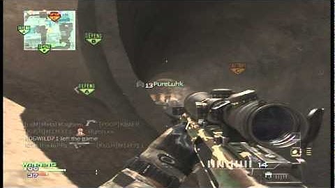 Modern Warfare 3: Domination - Doing work with the Barrett 50. Cal