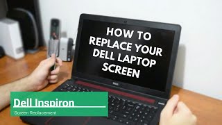 Dell Inspiron screen replacement / How to replace broken laptop screen on a Dell Inspiron 7559