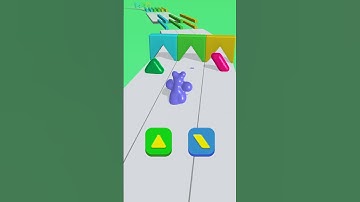 Blob Shifter 3D Change your shape & Win a race #shorts