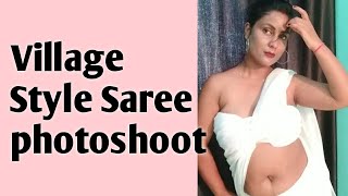 Village Style Saree Photoshootdesi Style Saree Fashionsaree Loverfashion Lady