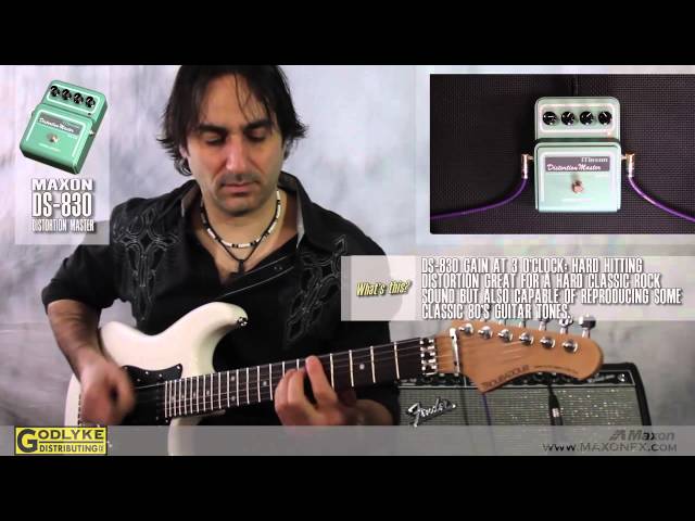 Педаль эффектов MAXON DS830 DISTORTION MASTER