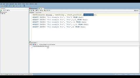 Just know How Instr() Function Works in Oracle - #instrfunction #oracle #stringfunction