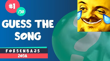 Forsen Reacts to Guess the forsen Song - forsen Music Quiz