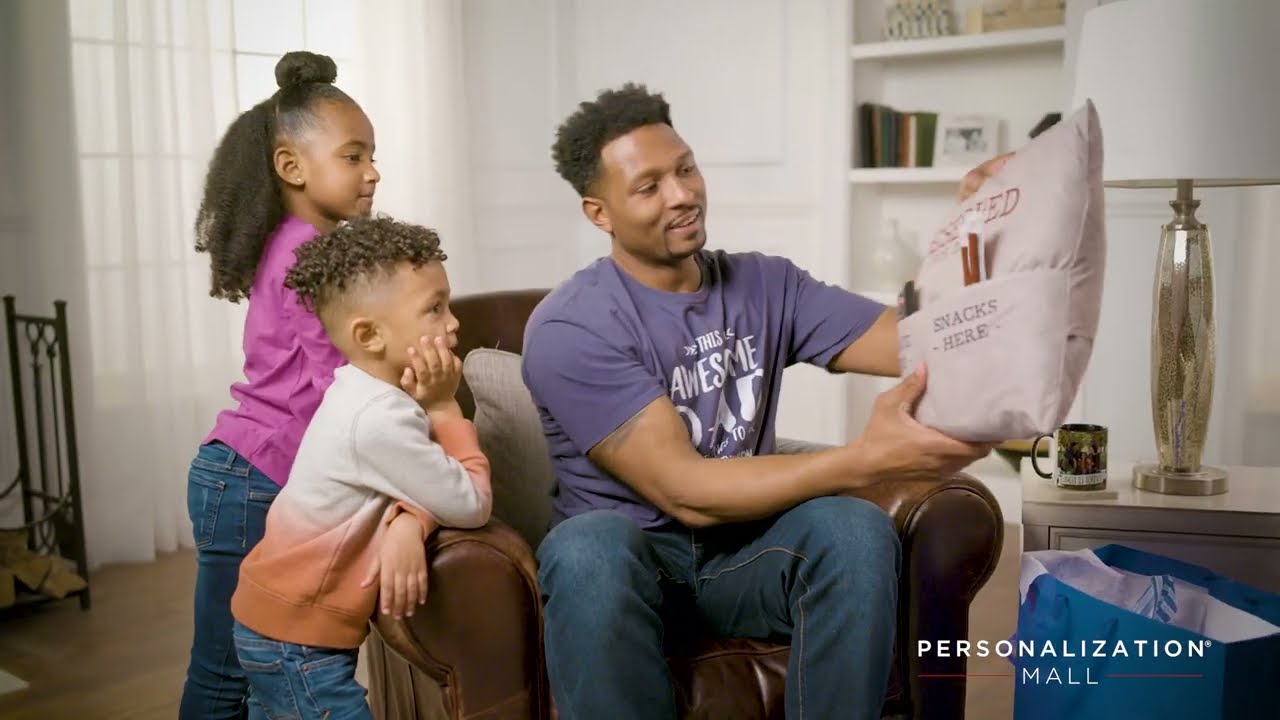 Personalized Father's Day Gifts - Pocket Pillow