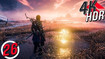 [4K HDR] Ghost of Tsushima (100%, Platinum, Hard)  Walkthrough part 26 - The Thief