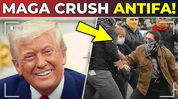 Antifa DESTROYED & KICKED OUT of Portland as MAGA Patriots TAKE OVER!