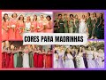 TENDÊNCIA DE CORES DE VESTIDO DAS MADRINHAS DE CASAMENTO: Dicas de Vestidos de Casamento e Festa