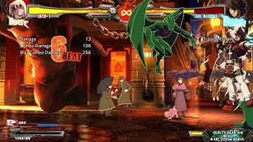GGXRDR2 zato CH j.D into shadow gallery loop