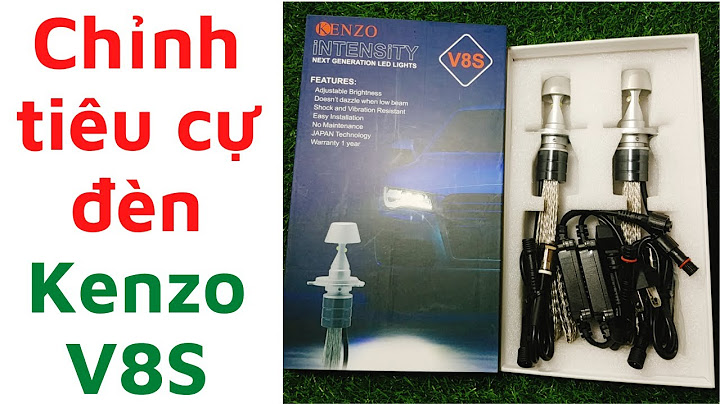 Đánh giá đèn led kenzo v8s