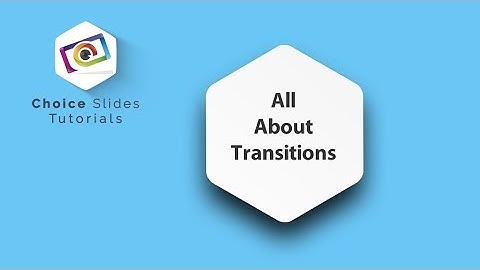 All About Transitions - Photopia Creator