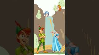 GUESS THE HEAD Peterpan and Wendy #cartoon #shorts