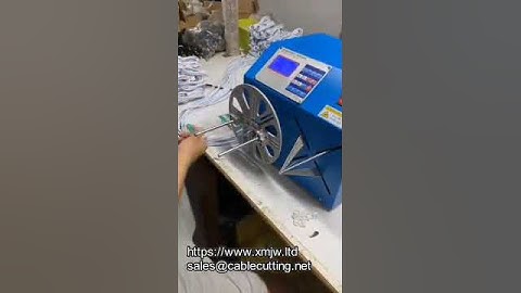 Usb Data Cable Audio Cable Earphone Cable Automatic Winding Tie Binding Machine