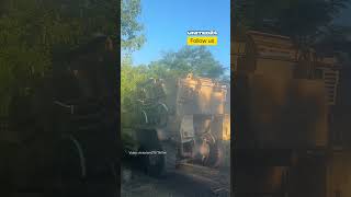 Ukrainian MaxxPro MRAP With a Bicycle Attached Just in Case #warinukraine