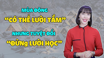 Từ vựng tiếng Anh cơ bản - 45 TỪ VỰNG SIÊU HAY VỀ MÙA ĐÔNG [Tiếng Anh giao tiếp Langmaster]